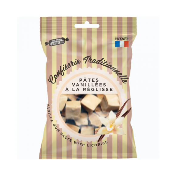 P&acirc;te vanill&eacute;e &agrave; la r&eacute;glisse Ma petite confiserie - sachet de 100 g