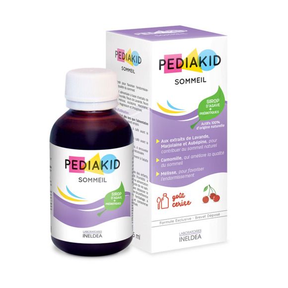 Pediakid sommeil go&ucirc;t cerise - flacon de 125 ml