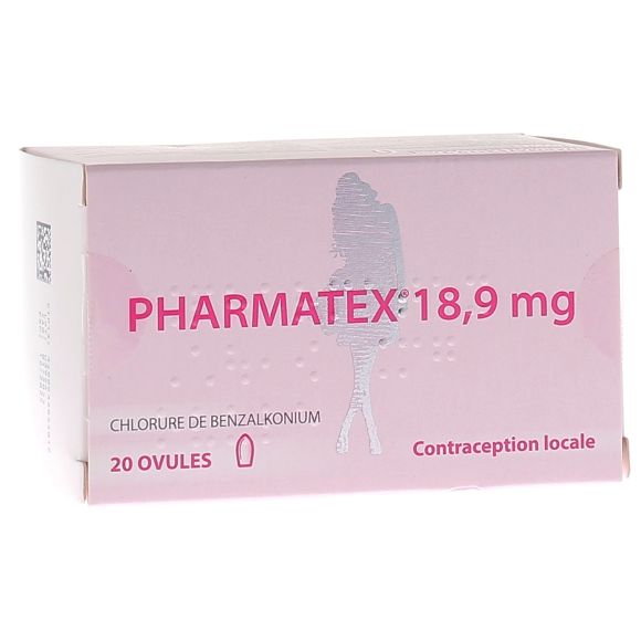 Pharmatex 18,9 mg - bo&icirc;te de 20 ovules