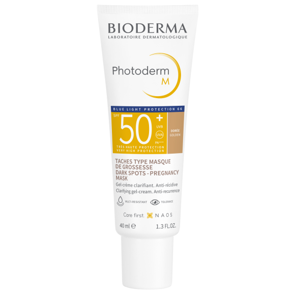 Photoderm M teinte dor&eacute;e SPF50+ Bioderma - tube de 40ml