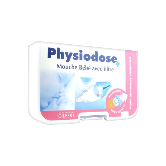 Physiodose mouche b&eacute;b&eacute; avec filtres Gilbert - 1 mouche b&eacute;b&eacute;