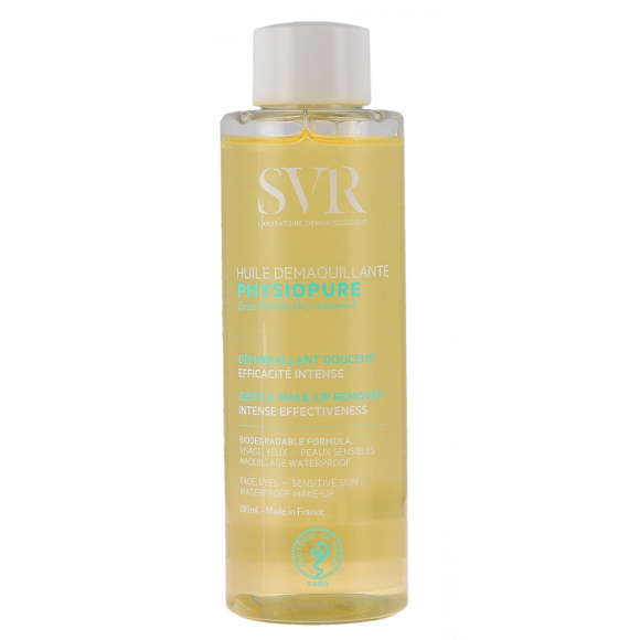 Physiopure huile d&eacute;maquillante SVR - flacon de 150ml