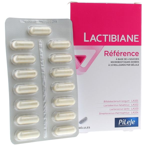 Lactibiane r&eacute;f&eacute;rence microbiote g&eacute;lules Pileje - boite de 30 g&eacute;lules