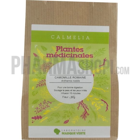 Plantes conditionn&eacute;es Camomille romaine Marque verte - bo&icirc;te de 50 g