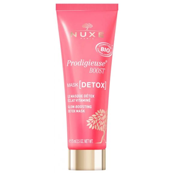 Prodigieuse Boost Masque [D&eacute;tox] Le masque d&eacute;tox &eacute;clat vitamin&eacute; bio Nuxe - tube de 75ml