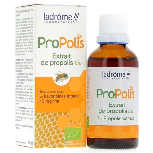 Propolis extrait de propolis Bio Ladr&ocirc;me - Flacon de 50 ml