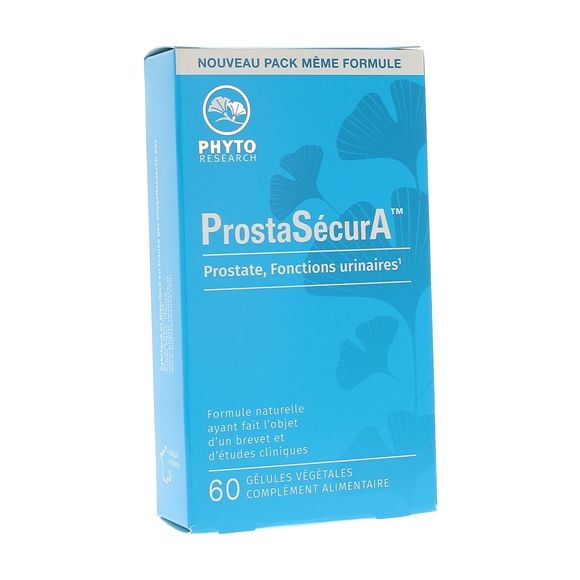 ProstaS&eacute;curA Phyto research - bo&icirc;te de 60 g&eacute;lules v&eacute;g&eacute;tales