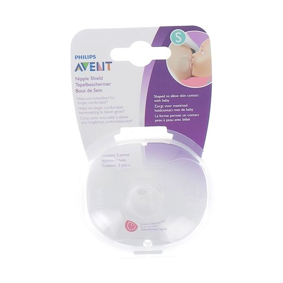 Bouts de sein taille S Avent - 2 unit&eacute;s