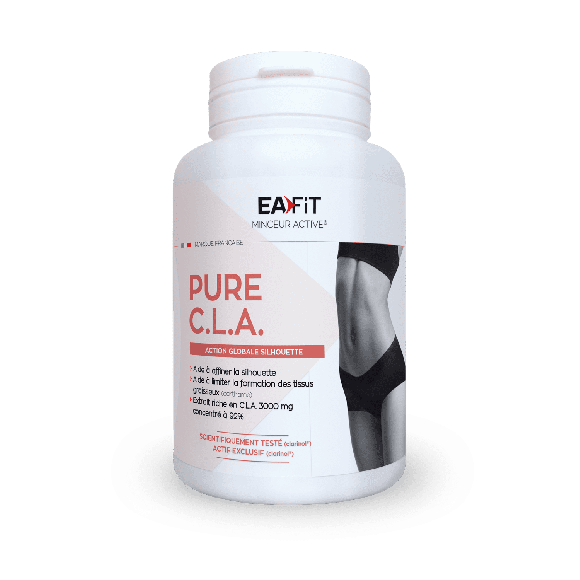 Pure CLA-Graisses Rebelles EaFit - bo&icirc;te de 90 capsules