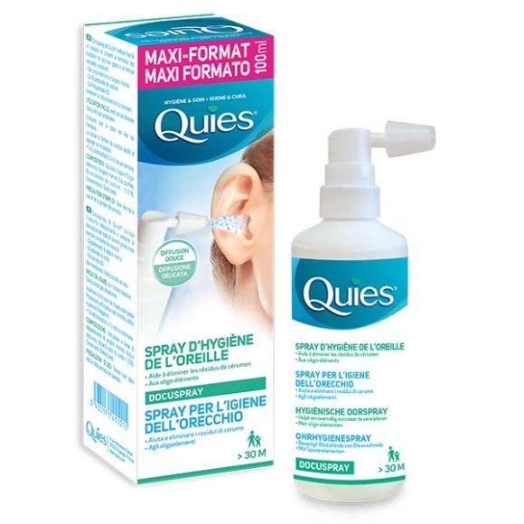 Docuspray hygi&egrave;ne de l'oreille Quies - spray de 100 ml
