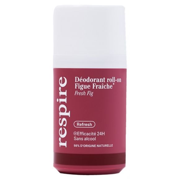D&eacute;odorant figue fra&icirc;che Respire - roll-on de 50ml