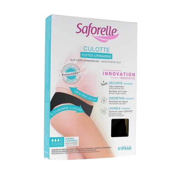Culotte fuites urinaires Saforelle - une culotte