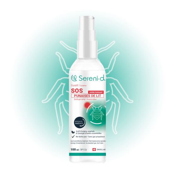 SOS Punaises de lit Sereni-d - spray de 100ml