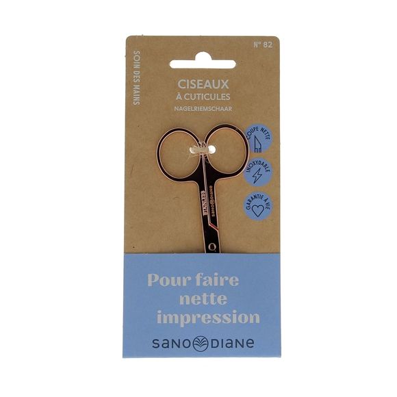 Ciseaux &agrave; cuticules Sanodiane - 1 paire de ciseaux