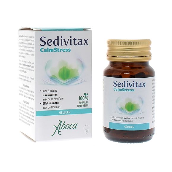 Sedivitax Calmstress Aboca - bo&icirc;te de 30 g&eacute;lules