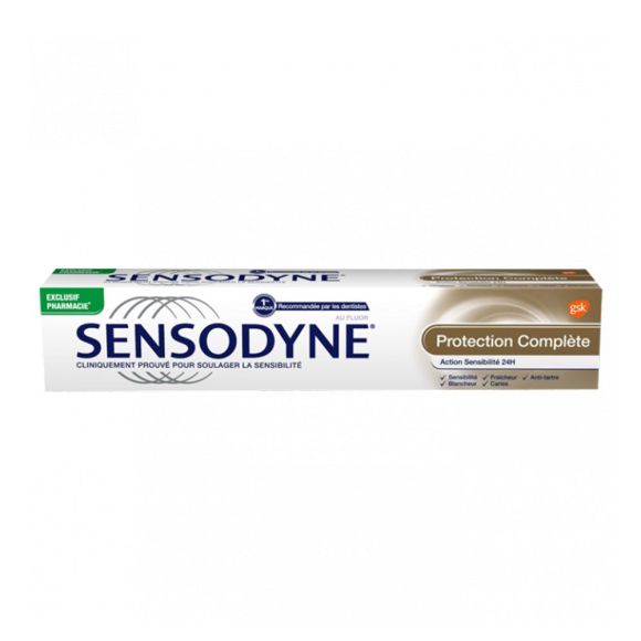 Sensodyne protection compl&egrave;te dentifrice - tube de 75 ml