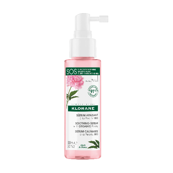 S&eacute;rum SOS apaisant anti-irritant &agrave; la Pivoine Klorane - flacon de 100 ml