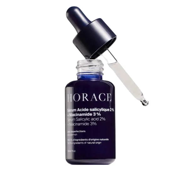 S&eacute;rum anti-imperfections acide salicylique + niacinamide Horace - flacon-pipette de 30ml