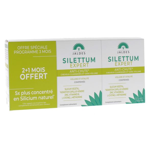 Silettum Expert anti-chute - lot de 3 bo&icirc;tes de 60 g&eacute;lules