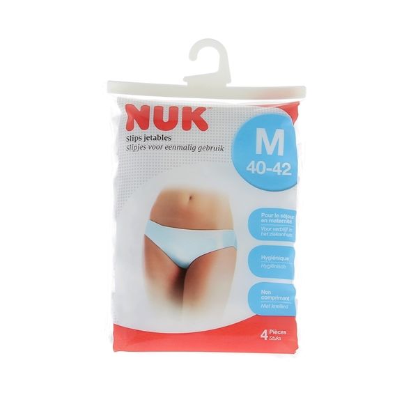 Slips jetables NUK - sachet de 4 pi&egrave;ces