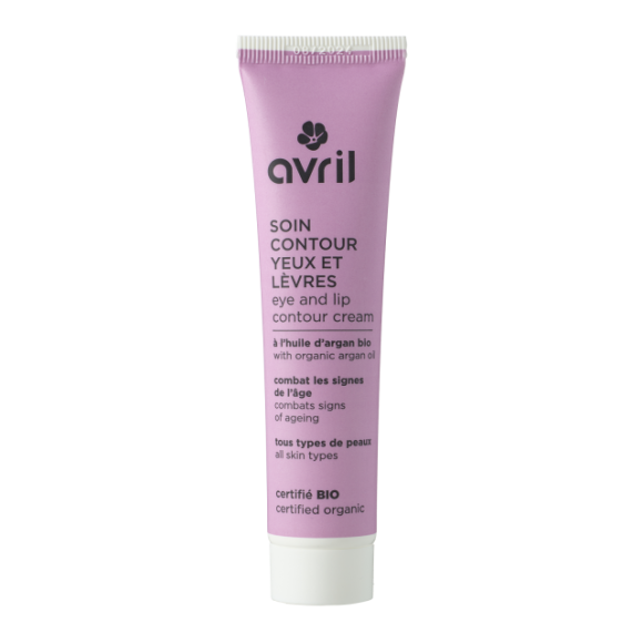 Soin contour des yeux et l&egrave;vres bio Avril - tube de 40 ml