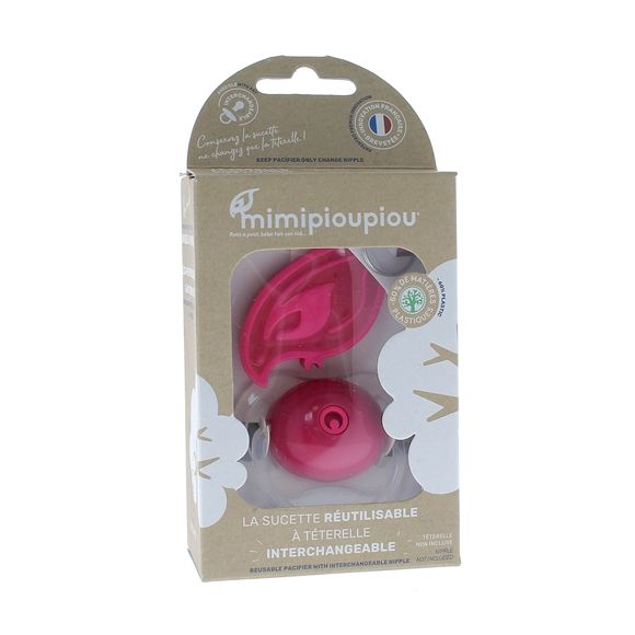 Sucette r&eacute;utilisable Clear Mimipioupiou - une sucette