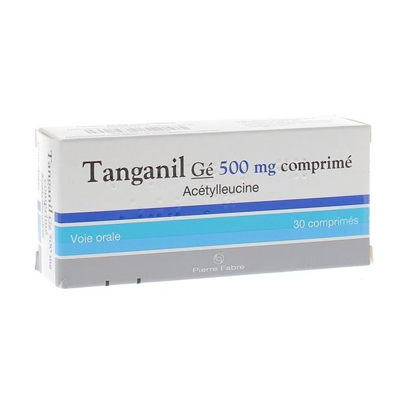 Tanganil G&eacute; 500 mg comprim&eacute; - boite de 30 comprim&eacute;s