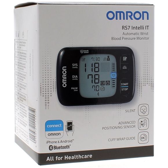 Tensiom&egrave;tre &eacute;lectronique au poignet RS7 IT Omron - 1 tensiom&egrave;tre