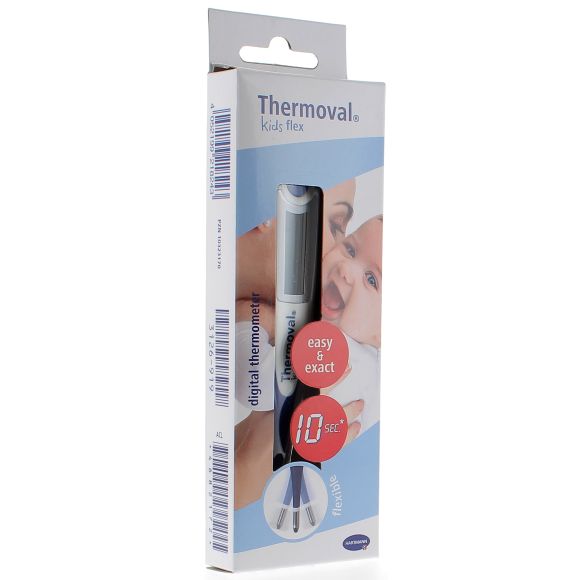Thermom&egrave;tre digital thermoval kids flex Hartmann - un thermom&egrave;tre