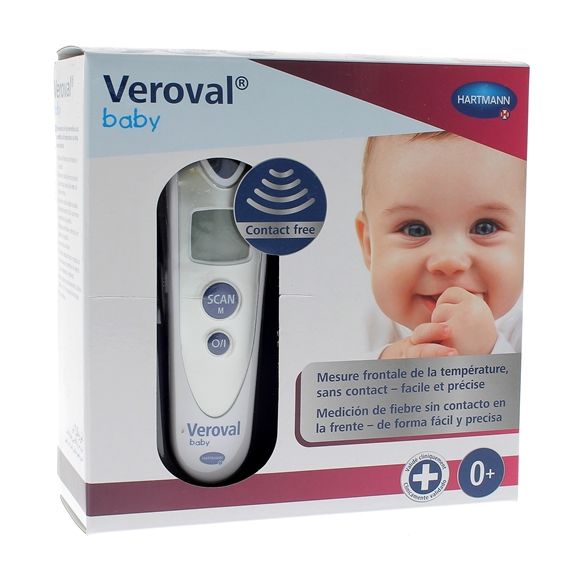 Veroval Baby thermom&egrave;tre frontal Hartmann - boite de 1 thermom&egrave;tre