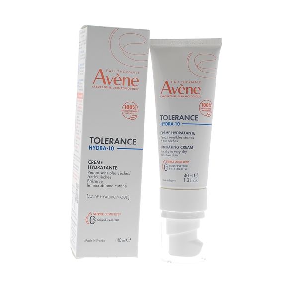 Tol&eacute;rance Hydra-10 Cr&egrave;me hydratante Av&egrave;ne - tube de 40ml