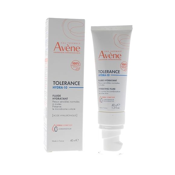 Tol&eacute;rance Hydra-10 Fluide hydratant Av&egrave;ne - tube de 40ml