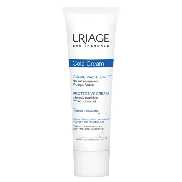 Cold cream cr&egrave;me protectrice Uriage - tube de 100 ml