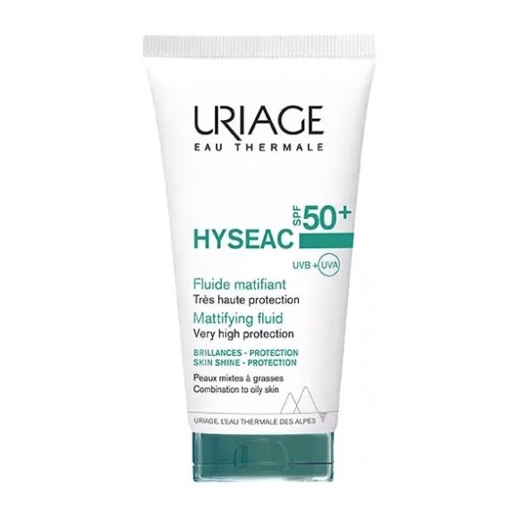 Hys&eacute;ac fluide SPF 50+ tr&egrave;s haute protection Uriage - tube de 50 ml
