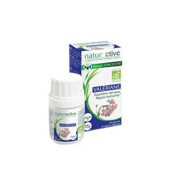 Val&eacute;riane bio Naturactive - boite de 30 g&eacute;lules