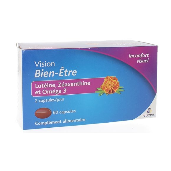 Vision bien-&ecirc;tre Viatris - boite de 60 capsules