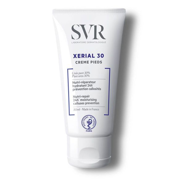 X&eacute;rial 30 cr&egrave;me pieds nutri-r&eacute;parateur hydratant 24h SVR - tube de 50 ml