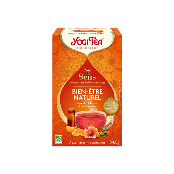 Infusion Bien-&ecirc;tre Naturel Yogi Tea - boite de 17 sachets