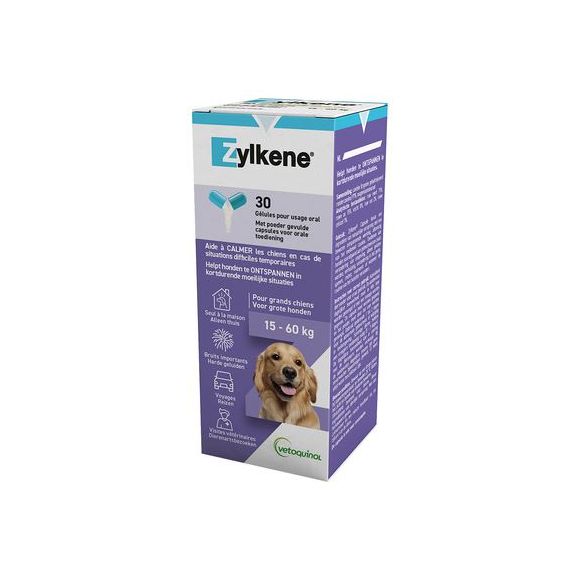 Zylk&egrave;ne chiens de 15-60kg Vetoquinol - boite de 30 g&eacute;lules