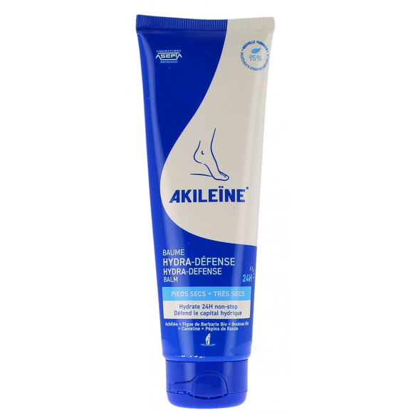 Baume hydra-defense pieds tr&egrave;s secs Akile&iuml;ne - tube de 125 ml