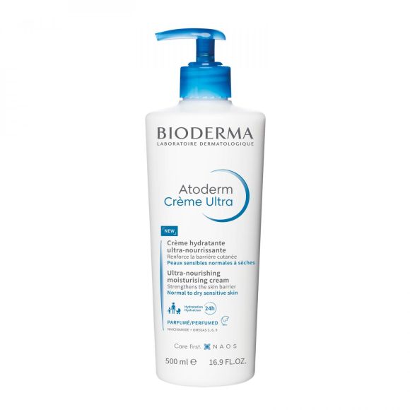 Atoderm Ultra cr&egrave;me nourrissante parfum&eacute;e Bioderma - flacon-pompe de 500 ml