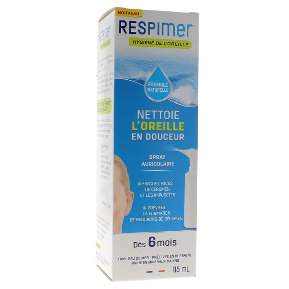 Hygi&egrave;ne de l'oreille spray Respimer - spray de 115 ml