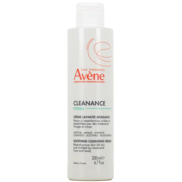 Cleanance Hydra cr&egrave;me lavante apaisante Av&egrave;ne - flacon de 200 ml