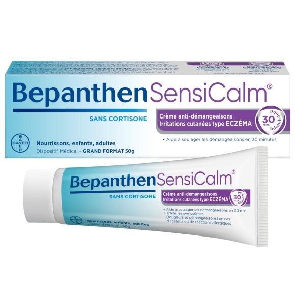 BepanthenSensicalm Cr&egrave;me Anti-D&eacute;mangeaisons Ecz&eacute;ma 50 g