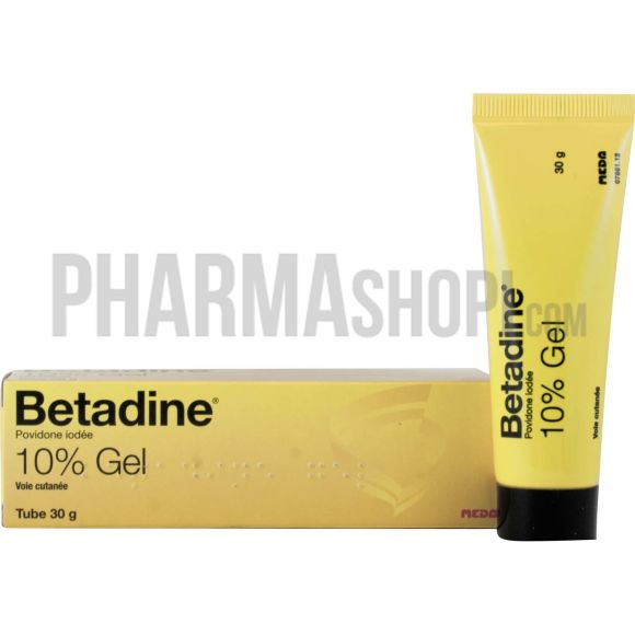 Betadine 10% gel - tube de 30g