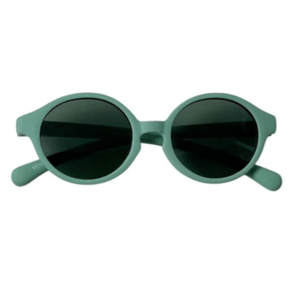Lunettes de soleil b&eacute;b&eacute; 0-2 ans vertes Mustela - une paire de lunettes 