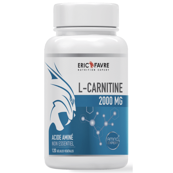 L-carnitine 2000mg Eric Favre - pot de 120 g&eacute;lules