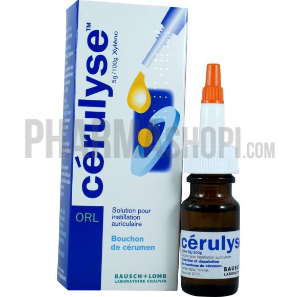 C&eacute;rulyse bouchon de c&eacute;rumen solution auriculaire - flacon de 10ml