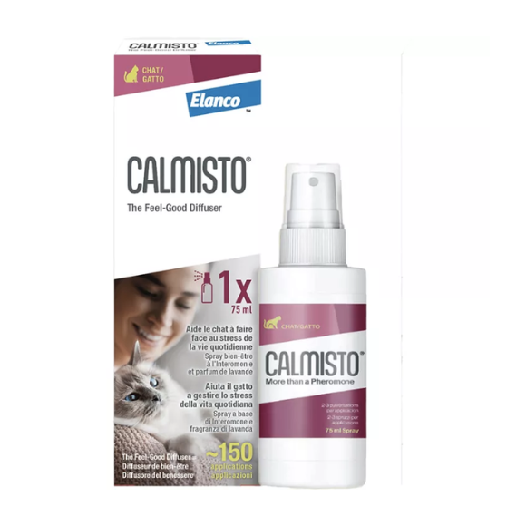 Calmisto spray bien-&ecirc;tre pour chat Elanco - spray de 75ml