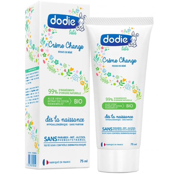 Cr&egrave;me de change Dodie - tube de 75 ml